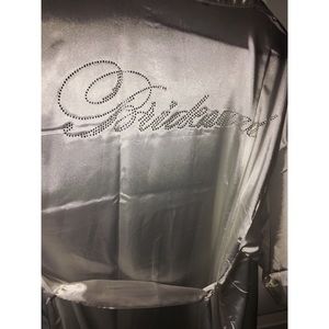 Jeweled Bridesmaid Silk Robe!